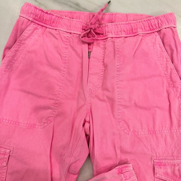 SUNDRY pink cargo joggers in size SUNDRY sizing of 2 which is like a medium. - Picture 3 of 13